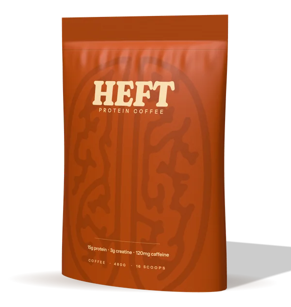 HEFT Coffee pouch, rust.