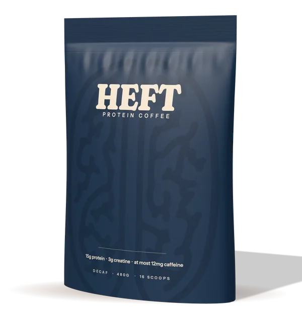 HEFT Decaf pouch, slate blue.
